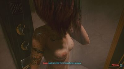 Cyberpunk 2077 голая Джуди