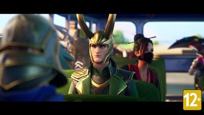 Бог коварства Локи хитростью пробрался в июльский отряд Fortnite