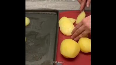 Праздничный гарнир из картофеля