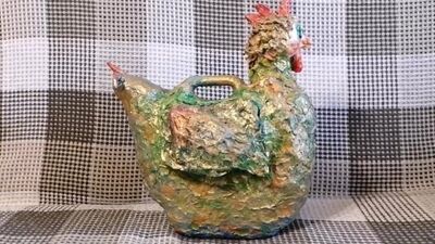 Номинация "Вспышка". Радикюль "Гламурная курочка". Работа Плетневой М. М