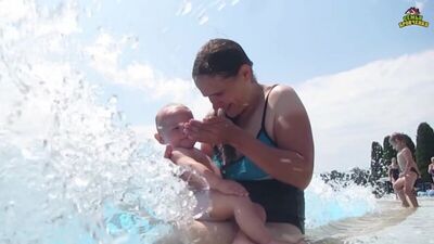 Аквапарк Золотая бухта. Геленджик. Веселимся! (30.06.18г.) Семья Бровченко