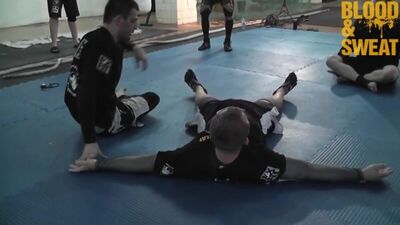 Александр Шлеменко. Удушение Д'арса из бокового удержания. Alexander Shlemenko. D'arce choke