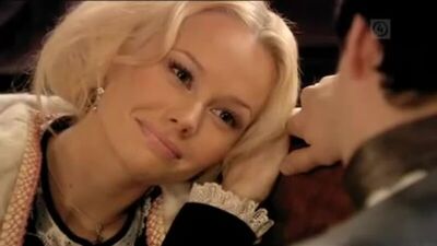 "Бедная Настя". Анна и Владимир после спасения от мадам де Воланж