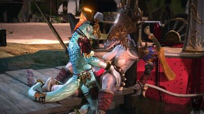 Furry yiff reptile