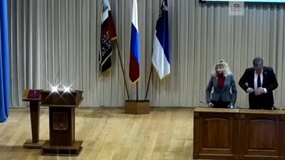 Мэр Белгорода Галдун принял присягу под марш из «Звездных войн»