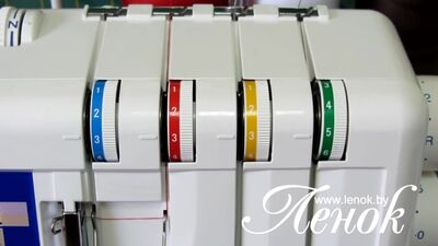 Как настроить ролевой шов на оверлоке Elna 664 pro