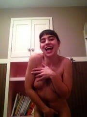 REAL hairy HIRSUTE girl 5