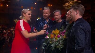 Första vinnarintervjun med Anna Bergendahl, Nano, Lisa Ajax och Arvingarna