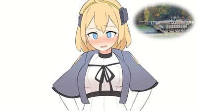 Anime in War Thunder | Strv 103s Suspension Daebom Animation