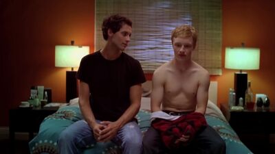 Noel Fisher after sex scene