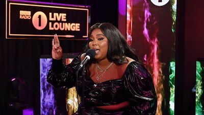 Lizzo in the Live Lounge