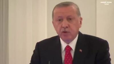 Erdoğan Alman Liderin Yüzüne Karşı Resmen Ayar Veriyor