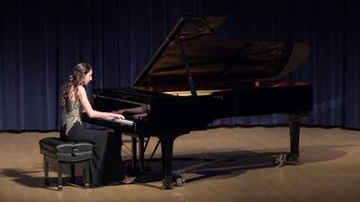 Melody Sparks APU Junior Piano Recital Montage