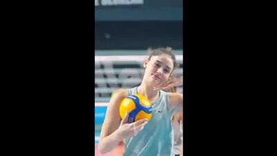Turkish volleyball player Zehra Gunes_Very beautiful_♥️(240P).mp4