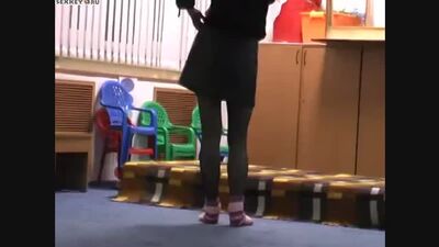 Воспитательница привела ебыря в детский сад