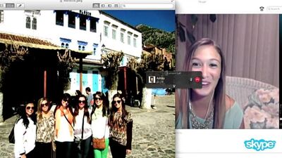 Meet The Skype “Up Close” Contest 2 Shenae Grimes Winners! [VIDEO] - Socialite Life2