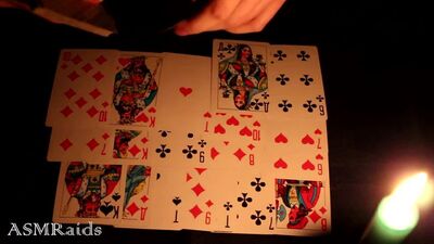 (ASMR) Sounds of playing cards