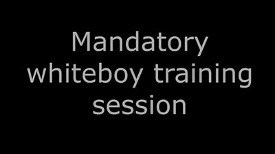Whiteboy Training Session (BBC, QOS, BNWO)
