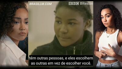 Leigh-Anne conversa com jovens estudantes (LEGENDADO PT/BR)