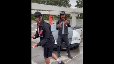 Отрывок совместного трека Lil Gnar, Ski Mask The Slump God и Chief Keef «New Bugatti»