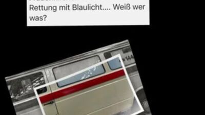 Update zum Einsatzfahrzeug was seit über 1 Stunde bei Frauenkirchen mit Blaulicht steht