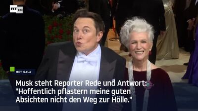 Musk steht Reporter Rede und Antwort: "Hoffentlich pflastern meine guten Absichten nicht den Weg zur Hölle"