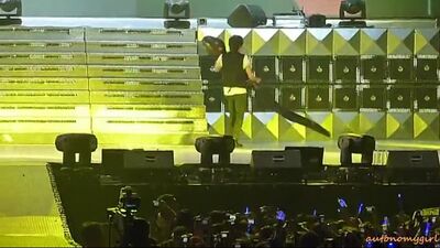 [fancam] 100410 SS2 Manila - Ryeowook Butt Dance
