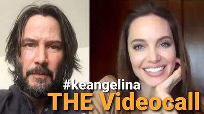 #NEW Videocall Angelina Jolie Keanu Reeves(720p)