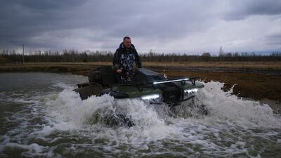 Такой квадроцикл проедет везде! SNARK на бездорожье