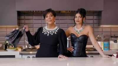 Kylie & Kris Jenner Cook Dinner Together | Vogue