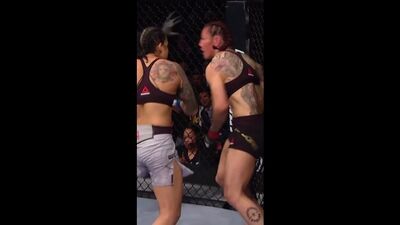 Amanda nunes knocks out cris cyborg