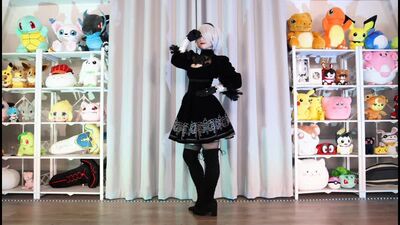 ~【2Bコスプレ】Girls - MARiA 踊ってみた【MONAMISA】 - Niconico Video sm40545624