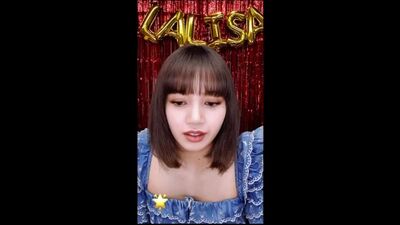 210918 Lisa @ videocall fansign