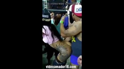 Morena gostosa tatuada fodendo no carnaval 2019