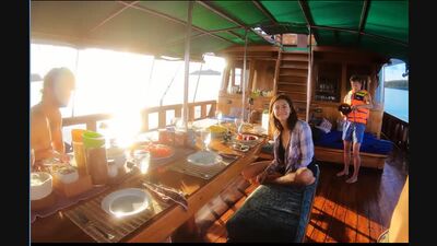 Nina Dobrev_Tiger Blue, Indonesia