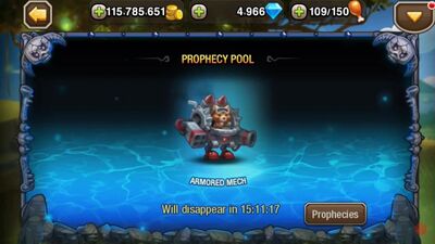 DOT Arena - Prophecy pool Armored Mech(Mythical)