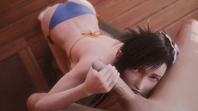 Final Fantasy VII Tifa SFM / hentai / animated