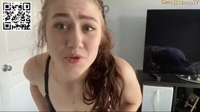 Madi Anger try on