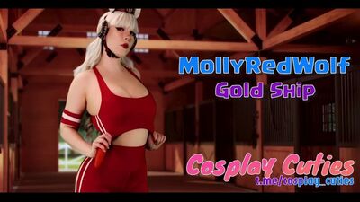 MollyRedWolf - Gold Ship. Deepthroating Coach's Carrot