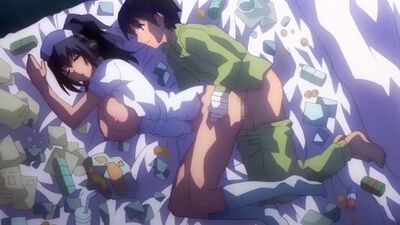 Hentai / Хентай 18+ .Sakusei Byoutou The Animation (4 серия)