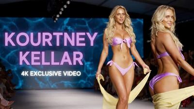 Kourtney Kellar in Slow Motion _ Miami Swim Week 22