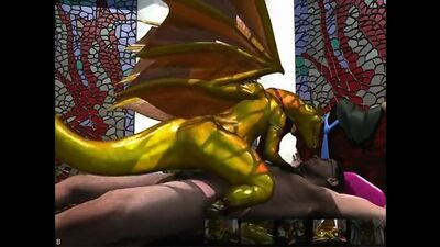 [Yiff] Дракон+человек