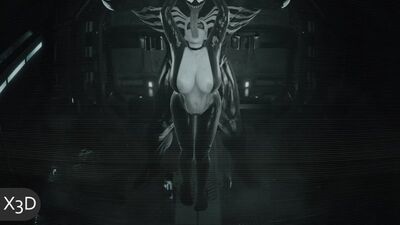 X3D | Black Cat (Spider-Man) [Hentai 3D]