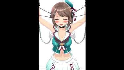 MMD　くすぐり - 新くすぐり指腋責め用 - - 反応モーション作りに凝ってるワイ