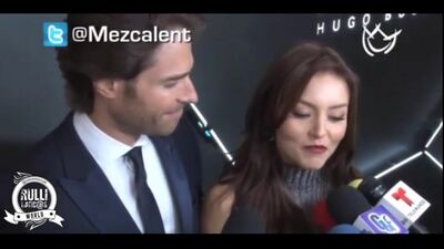 Sebastián Rulli y Angelique Boyer evento Hugo Boss,Platicaron de su nuevo proyec
