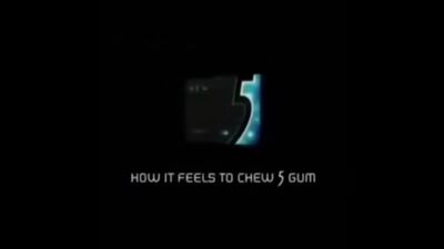 How It Feels To Chew 5 Gum