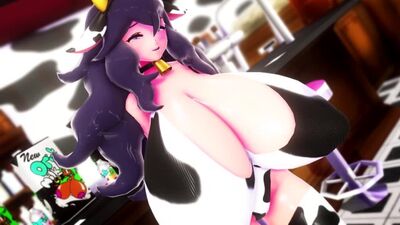 Pokemon Hex Maniac milky breasts swelling *by imbapovi