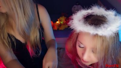 Valeriya ASMR - Two angels - Happy Halloween
