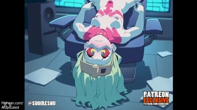 Rebecca 's Wirth Меню Cyberpunk 2077 - Вирт Ребекки Киберпанк 2077 порно хентай porno hentai
