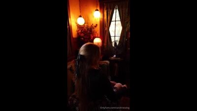 Caroline Zalog After School Halloween POV Video Leaked